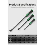 12 Inch Pry Bar for (Chromium Vanadium Steel, 30 Deg Bend)