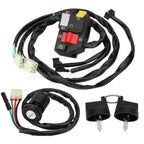 Left Handlebar Kill Switch & Key Switch for Honda Recon 250 TRX250TM (2007–2020)