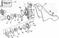Water Pump Kit with Housing for OMC King Cobra (1992–1995) 3854661