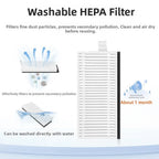 6X HEPA Filters for Lefant M310 ULTRA Robot Vacuum