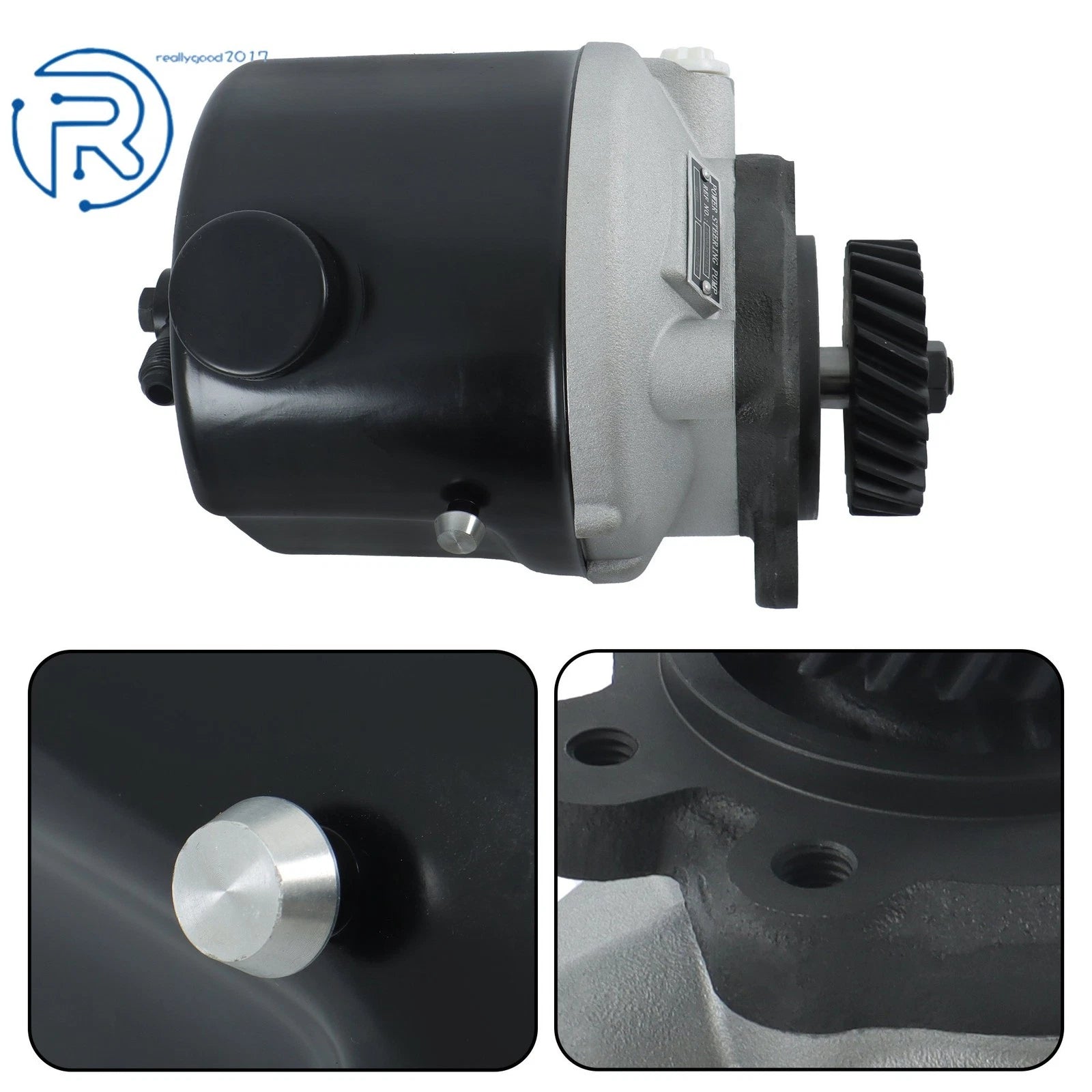 Power Steering Pump E6NN3K514EA for Ford NH 540B 545 545C 550 555 445D 450 455 (1990–1999)