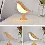 LED Table Desk Lamp for Modern Magpie Bird (Touch, Night Light)