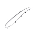 Front Bumper Lower Grille + Chrome Trim for Ford Fusion SE Hybrid (2010–2012)