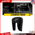 Carbon Fiber Gear Shift Knob Cover Trim for Honda Accord Civic CRV HRV (2018–2025)
