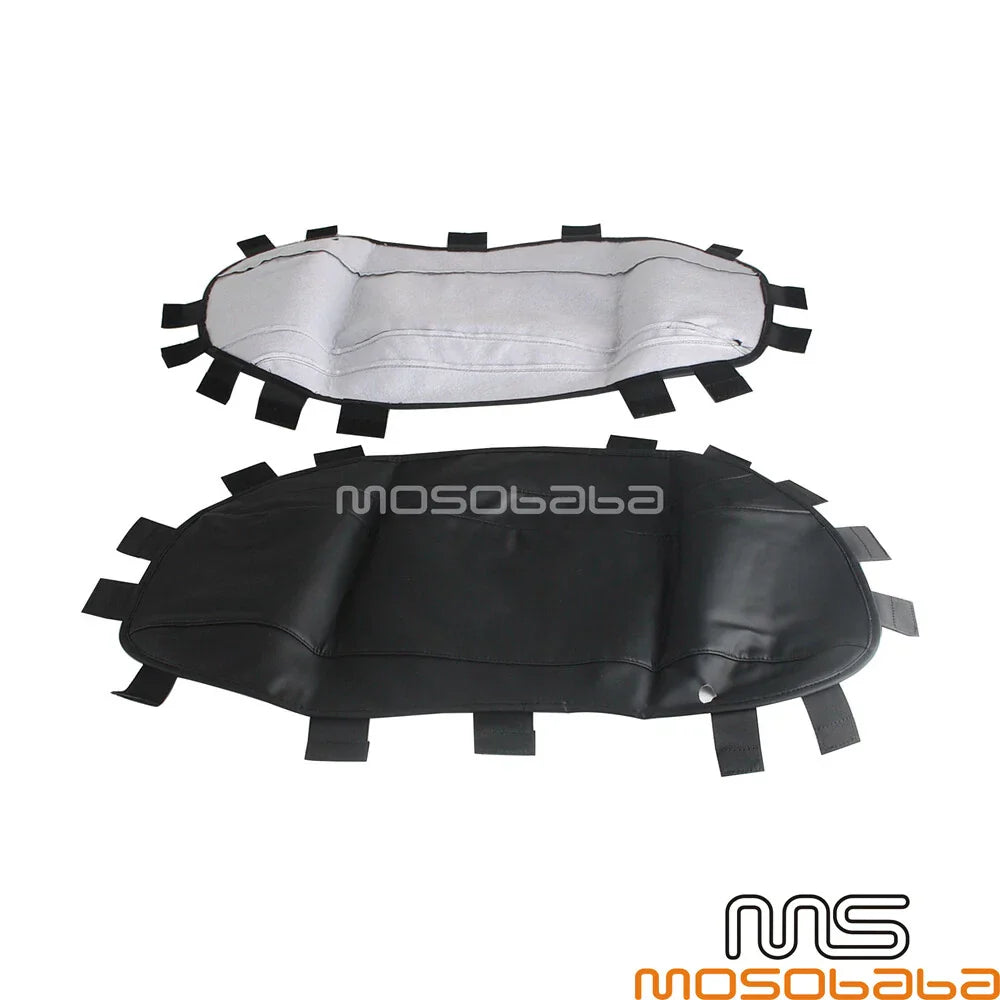 Leather Side Saddlebag Lid Covers for Harley CVO Road Glide FLTRXSE (2023)