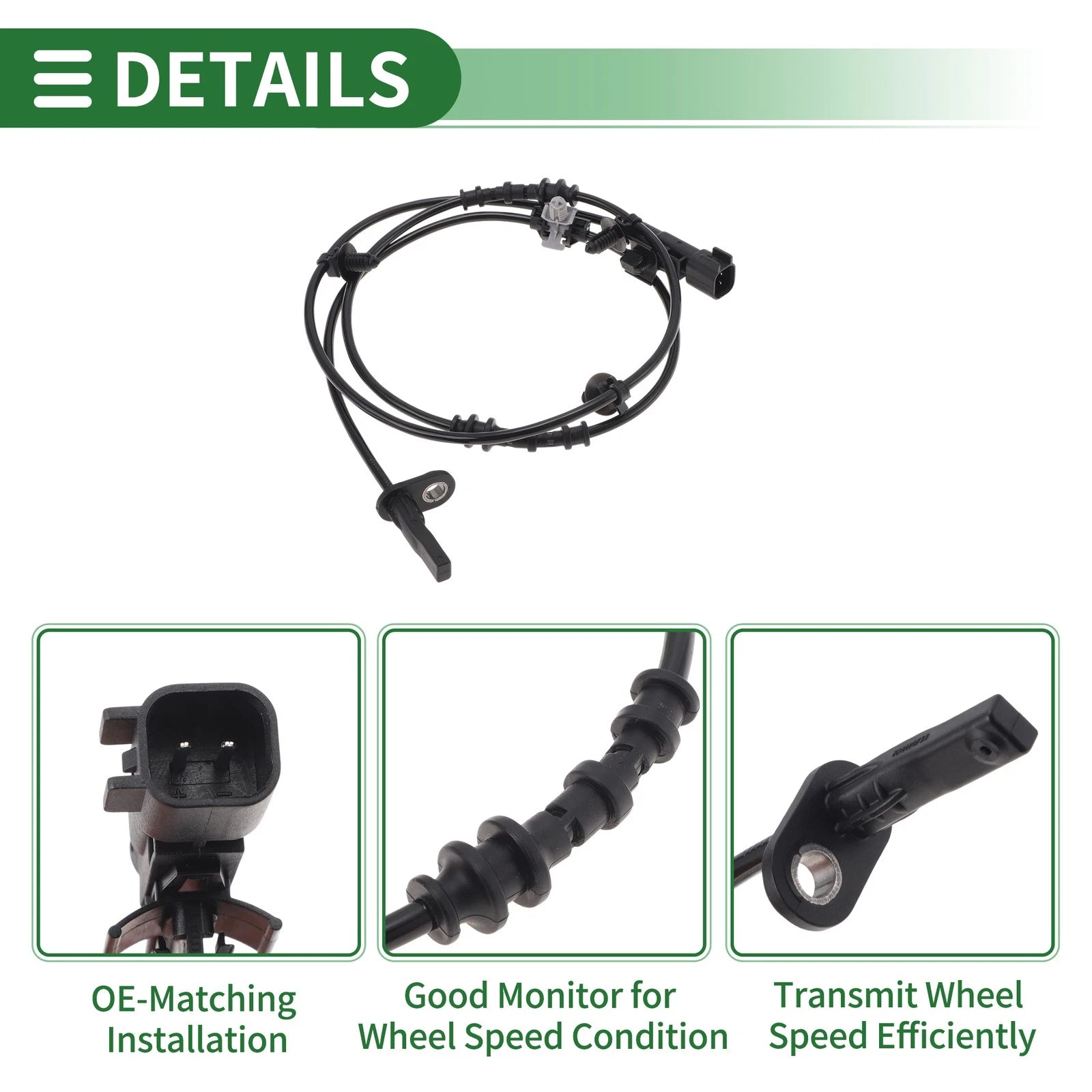 ABS Wheel Speed Sensor No. 23417246 for Buick Lacrosse (2018–2020)