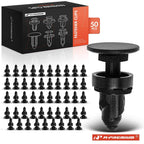 50Pcs Nylon Cowl Top Rivet Retainer Clip for Honda Acura 