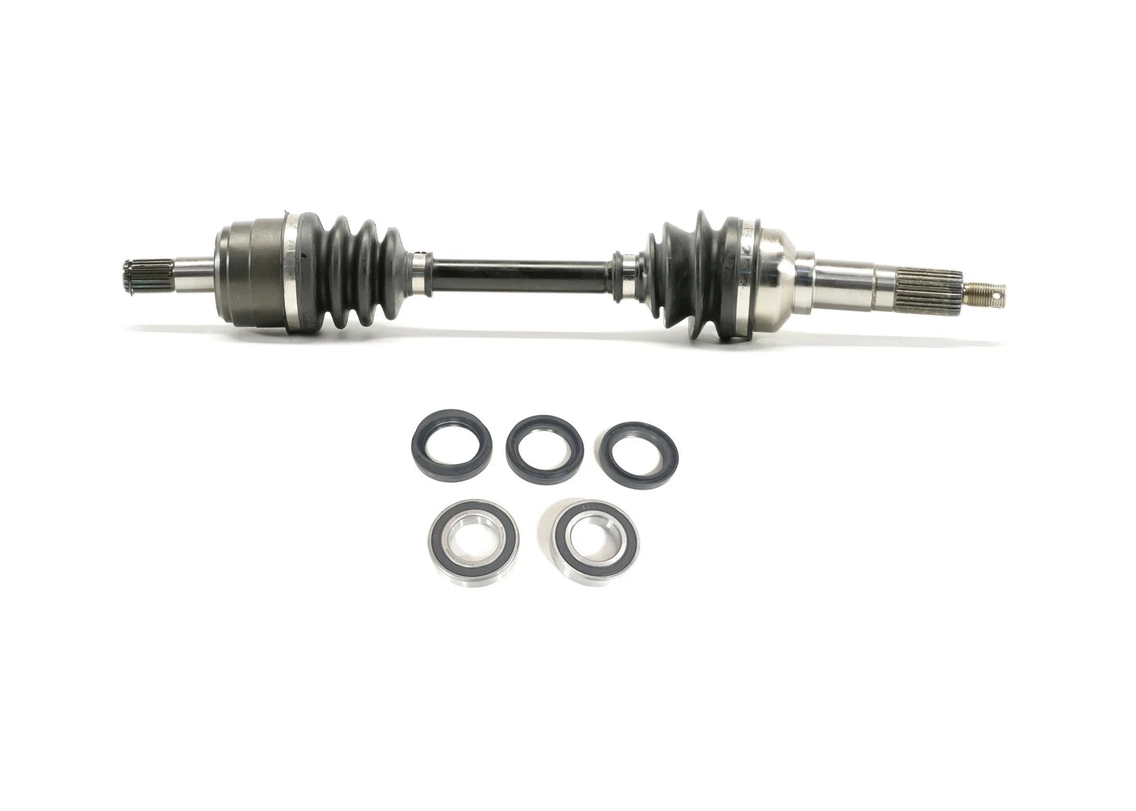 Precision Front CV Axle & Bearing Kit for Yamaha Big Bear Kodiak Wolverine (1996–2020)