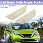 1 Pair Front Bumper Mounting Support Bracket for Nissan Versa (2007–2019)