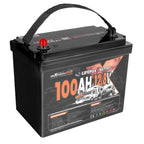 12V 100Ah Lithium LiFePO4 Battery for RV Boat Caravan