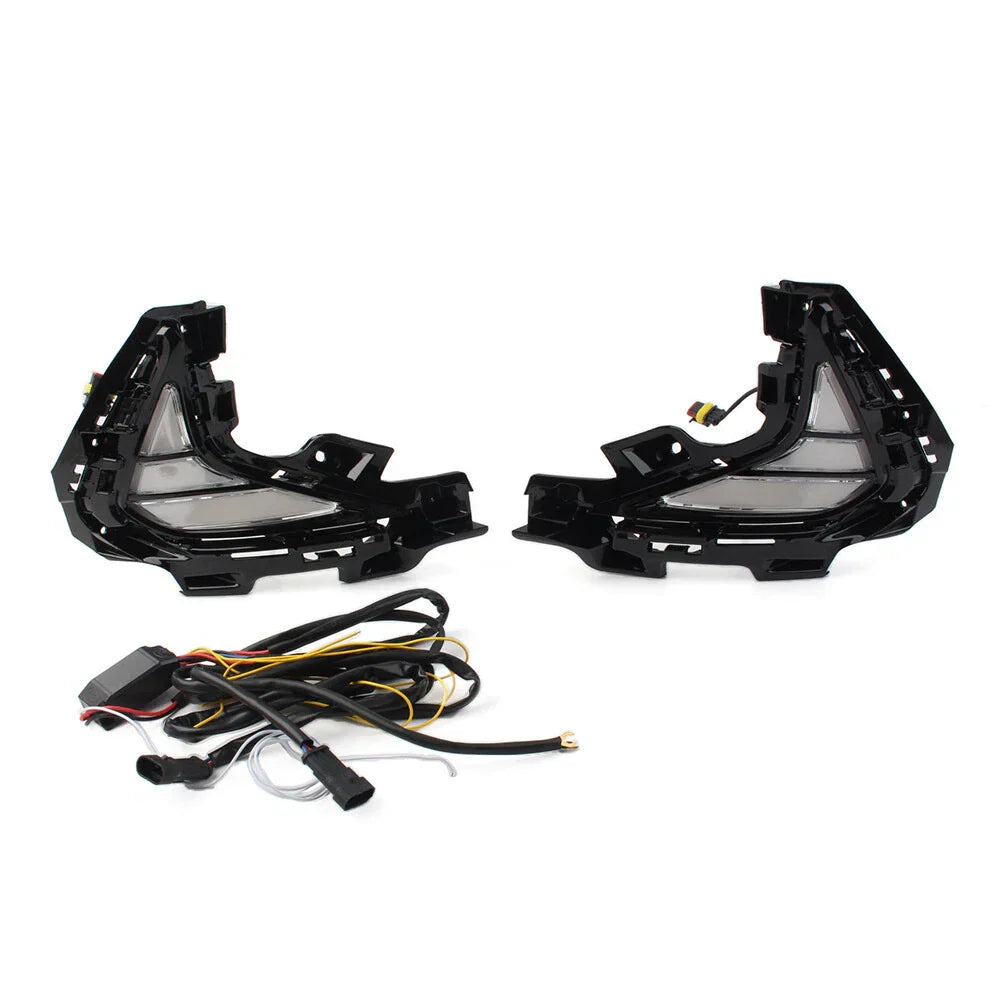 1 Pair Daytime Running Light DRL Turn Signal for Hyundai Sonata (2020-2021)