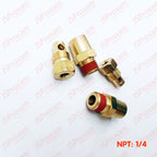 2Pc Exhaust Manifold Engine Block Drain Plug Kit for Mercruiser (22-16951Q1)