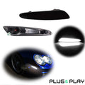 LED Smoke Front Fender Marker Light for Mercedes-Benz E320 E500 E55 AMG