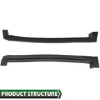 Set of 2 Weatherstrip Seals for Corvette C4 Coupe (1984–1996)