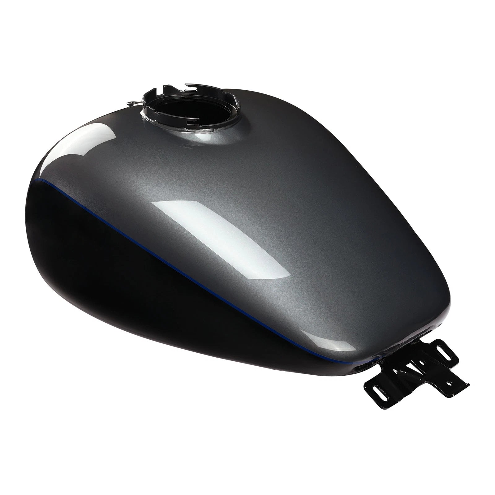 Fuel Gas Tank for Harley Road Glide (2008–2023) Gauntlet Gray Metallic/Vivid Black