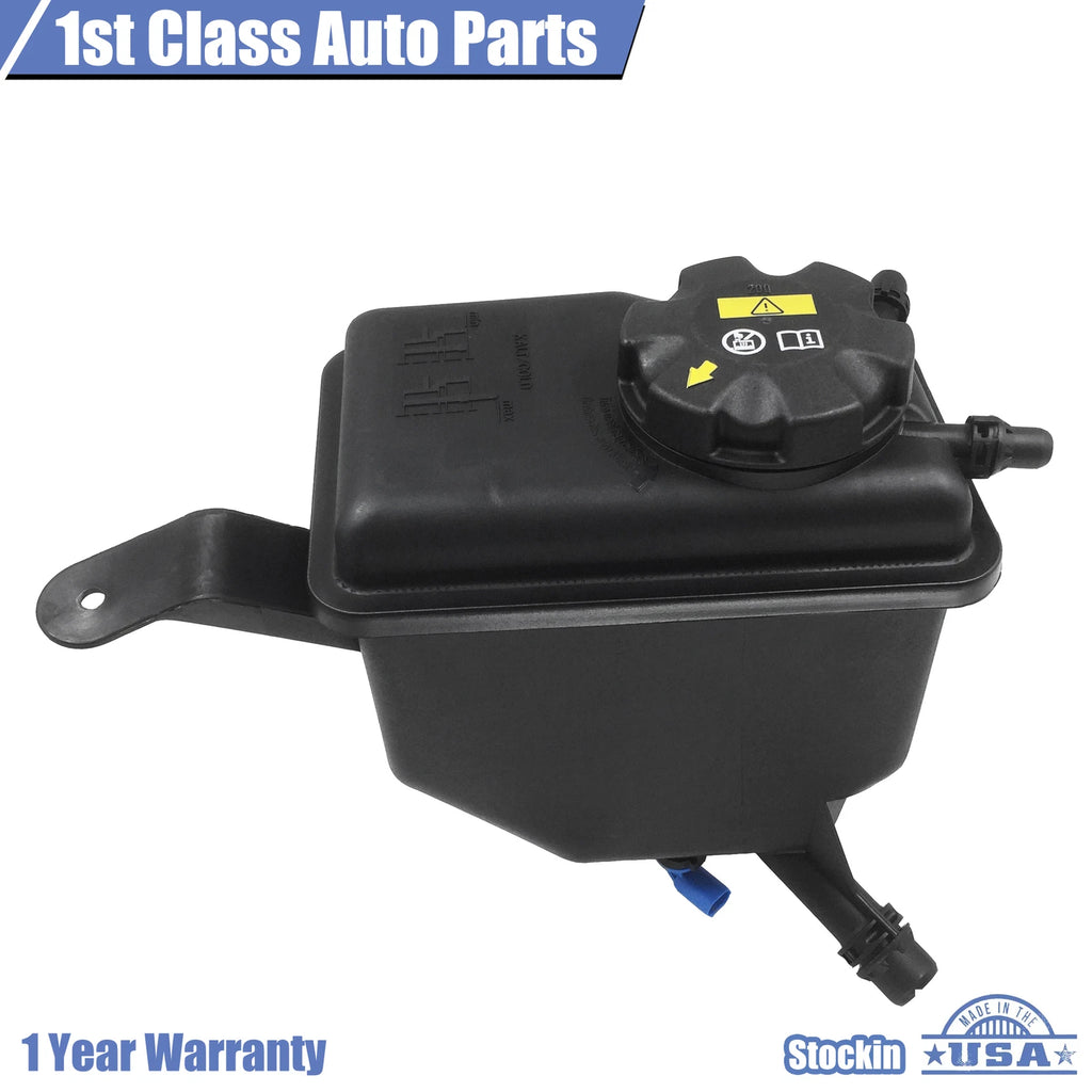 Radiator Overflow Tank with Cap for BMW 525i 528i 530i 535i 545i 550i 645i (2001–2010)
