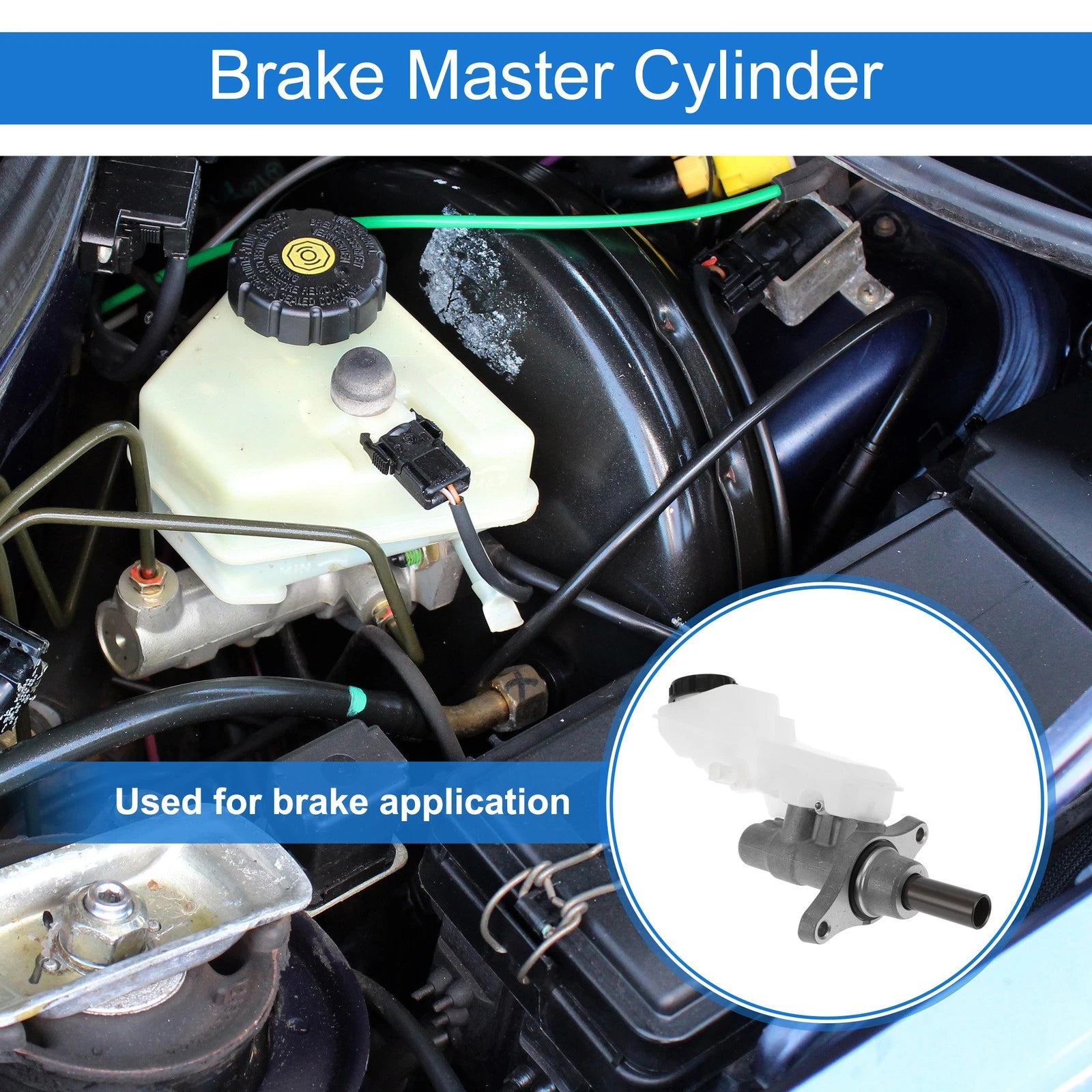 Brake Master Cylinder with Reservoir No.BHY24340Z for Mazda 3 (2014–2018)