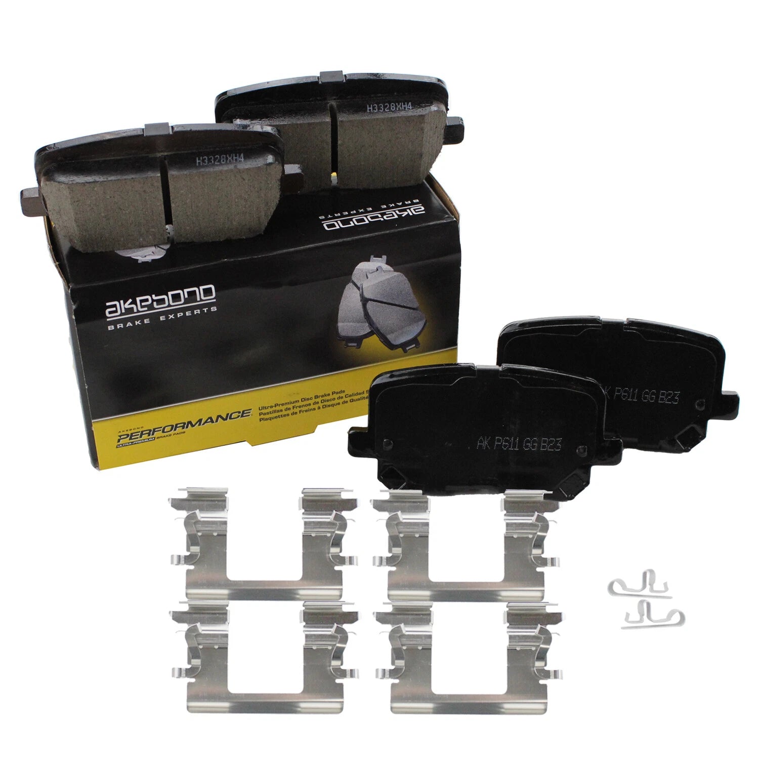 Akebono Performance Ultra Premium Ceramic Brake Pads for