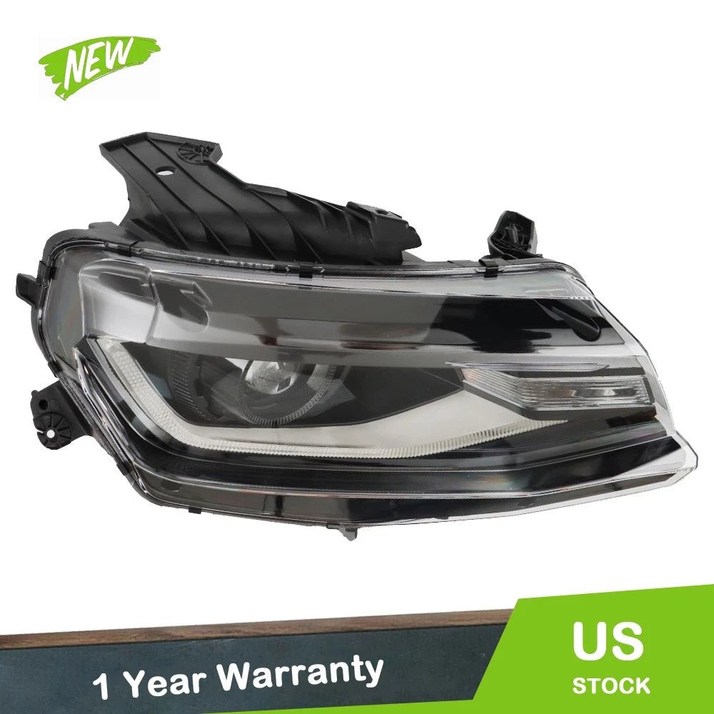 Headlight Assembly Projector for Chevrolet Camaro (2016–2022) HID/Xenon Clear RH