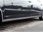 4p Luxury FX Chrome 2 3/8' Lower Rocker Molding Trim for 08-12 Chevy Malibu