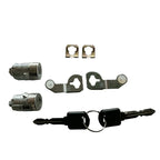 Door Lock Cylinder Set with Keys for Chevy Silverado (2001–2006)