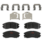 Disc Brake Pad Set for Hyundai Tiburon (2007–2008)
