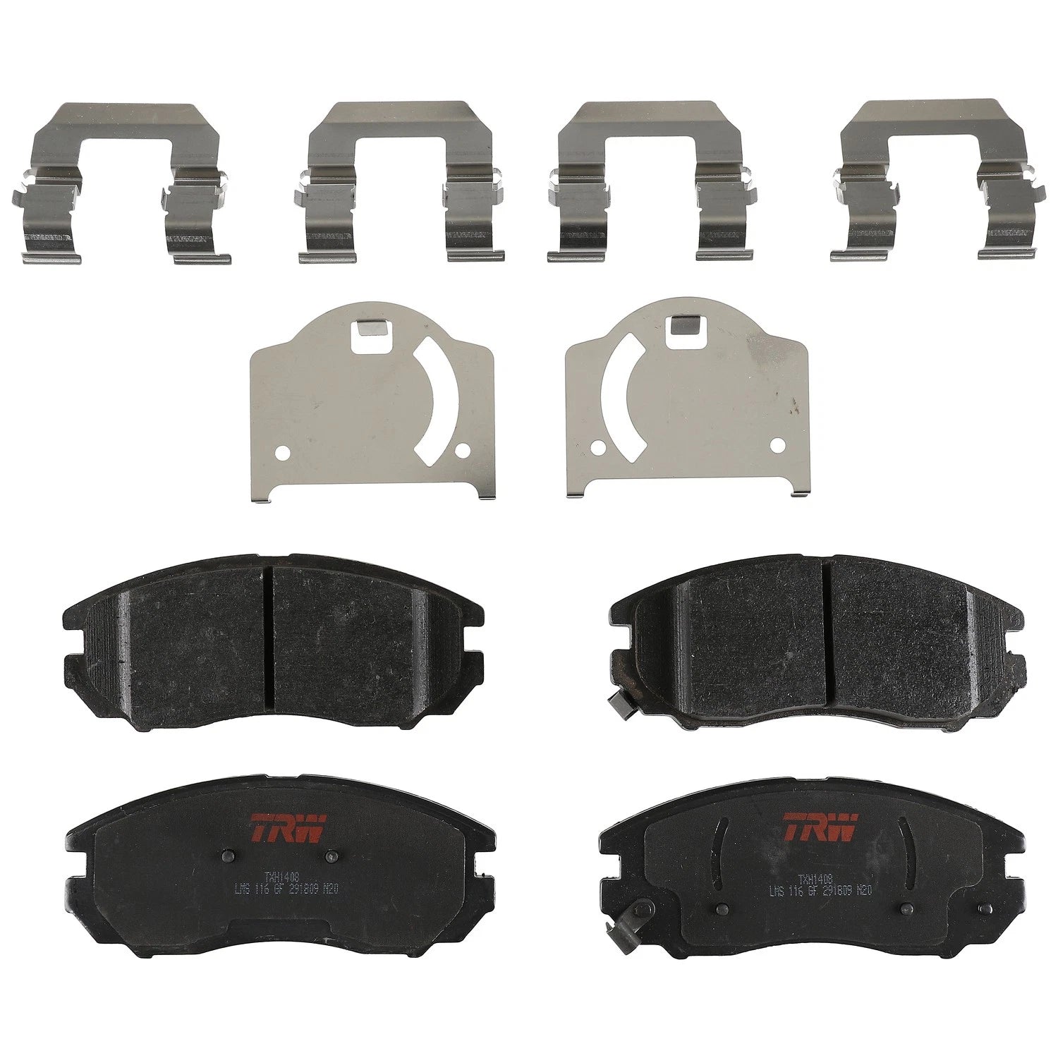 Disc Brake Pad Set for Hyundai Tiburon (2007–2008)