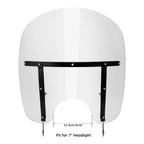 Clear Windshield for Harley Softail Slim FLS FLST FLSTF (2000–2017)