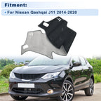 Dash Cover for Nissan Qashqai J11 (2014–2020) Without HUD, Flannel Gray