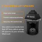 4" Air Lift Spring Spacers Kit for Universal Fit (52440)