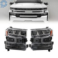 LED Headlights for Chevy Silverado 1500 (2019–2021) Chrome