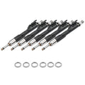 Set of 6 Fuel Injectors & Decouplers for BMW E82 F30 F10 E70 (2007–2016)