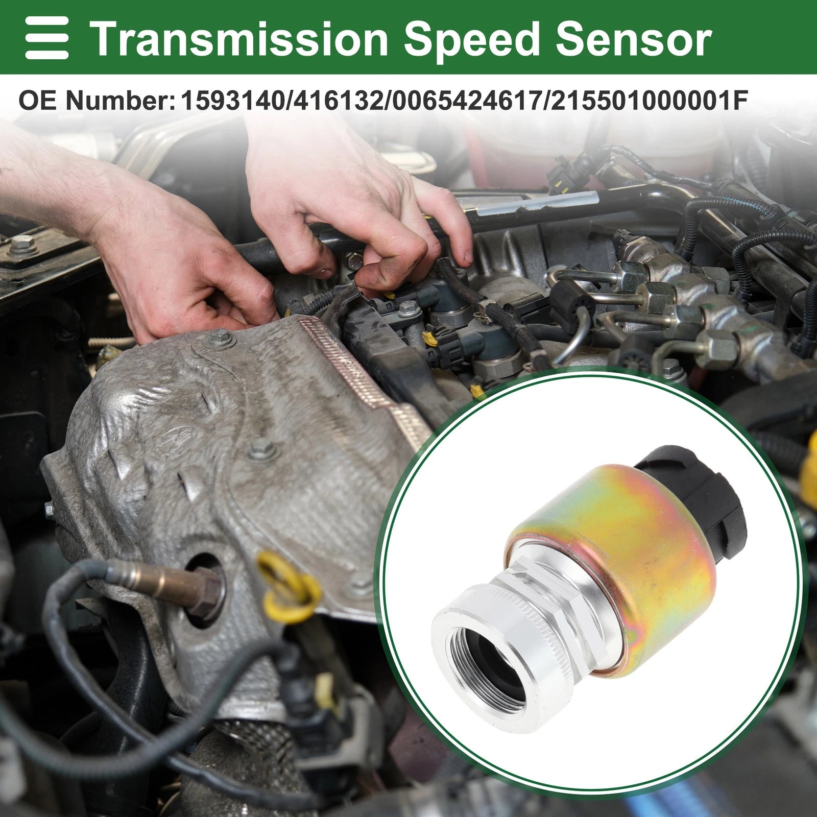 Transmission Speed Sensor for Mercedes-Benz NG (1975–1991) VSS 1593140
