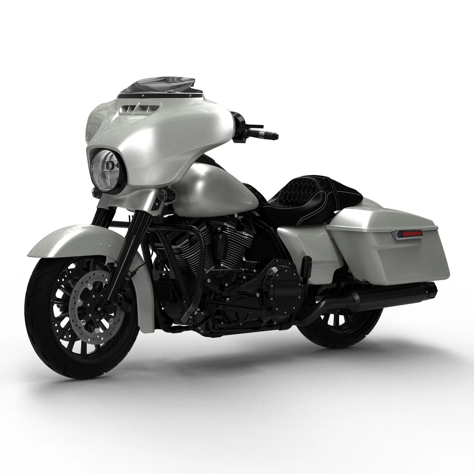 Fairings Bodywork for Harley Touring Street Glide (2014–2018) Silver Fortune