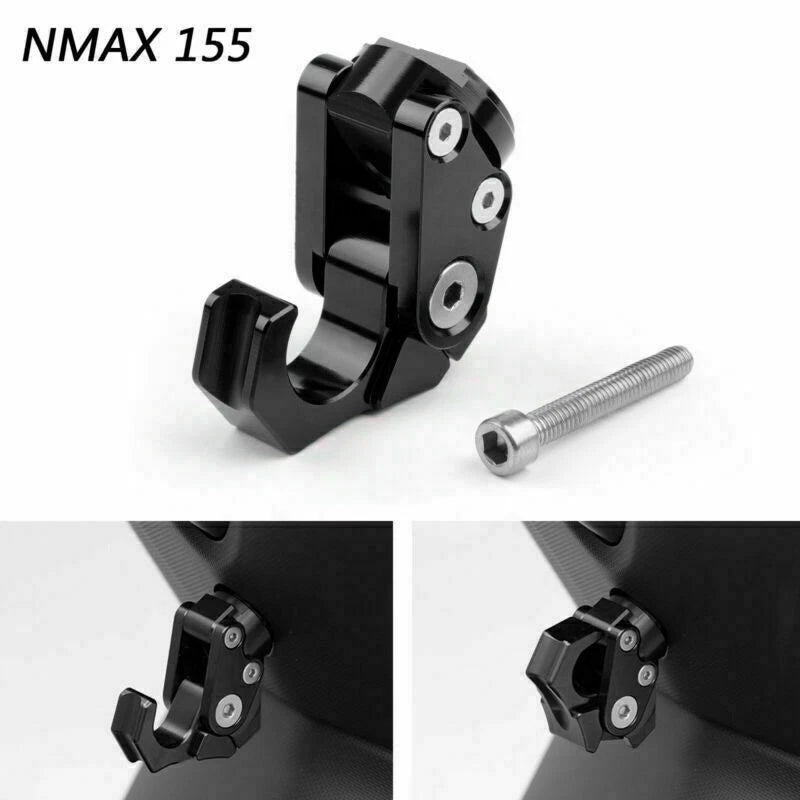 Helmet Bottle Hanger Holder for Yamaha NMAX 155 (2015–2023) - Aluminum Alloy Hook