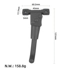 Aluminum Alloy Footrest Kickstand for Elite Scooter (2018–2023)