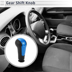 5 Speed Shift Knob for Chevrolet Spark (2013–2022) Blue Black