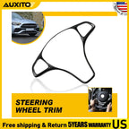 Carbon Fiber Steering Wheel Control Button Cover for Benz GLC 300 (2016–2019)