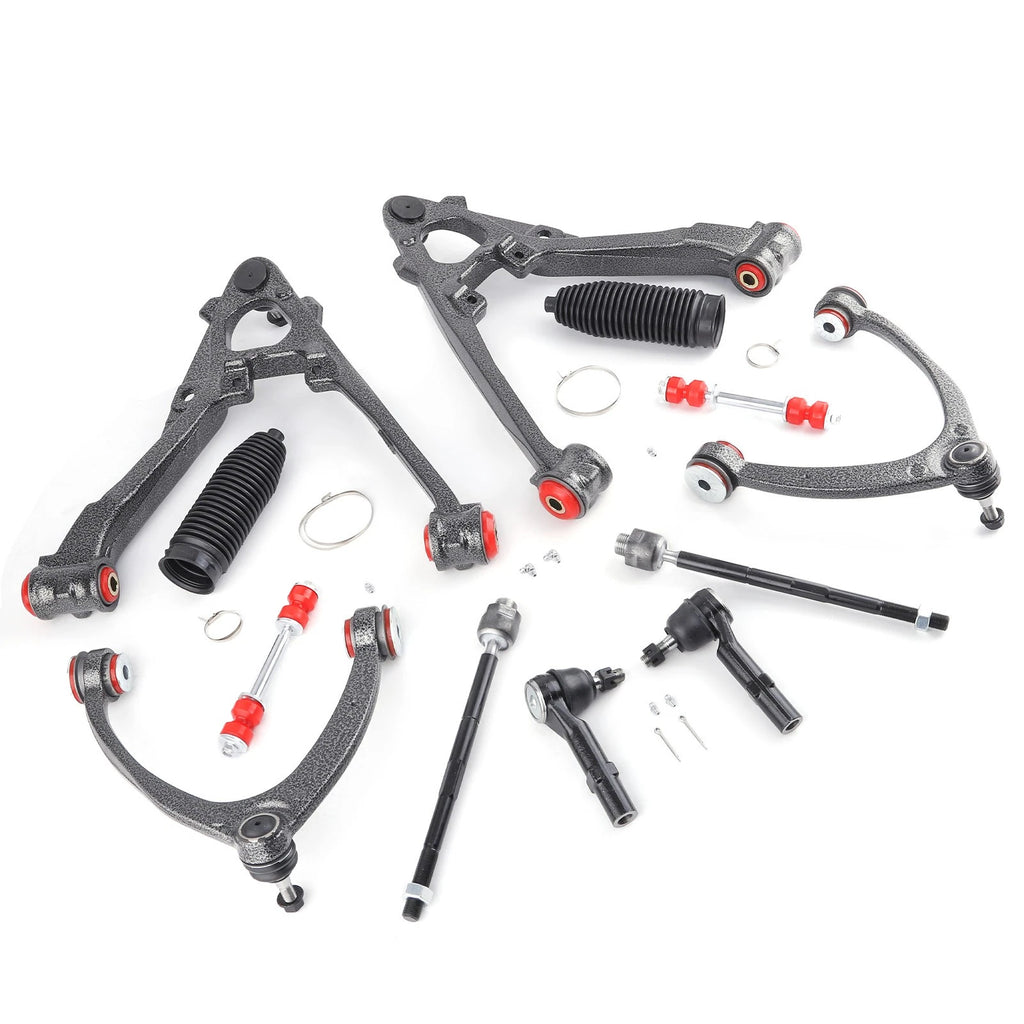 Front Upper Lower Control Arm for Chevy Silverado GMC Sierra 1500 Escalade (2007–2013)