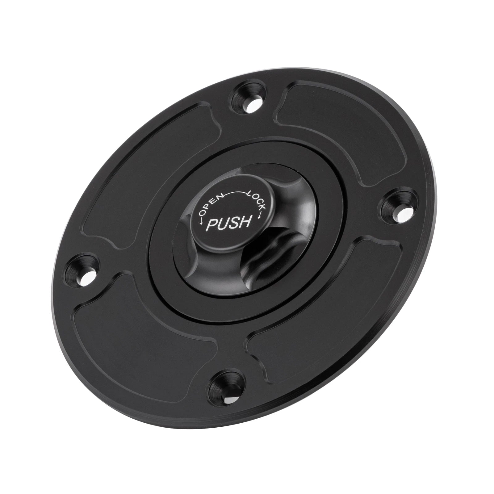 CNC Keyless Fuel Gas Caps for Suzuki GSXR600 750 (1997–2003), SV650 (1999–2002), GSF 1200