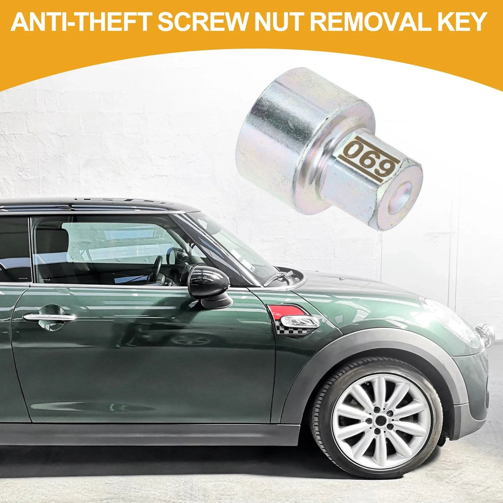 Wheel Lock Lug Nut Removal Key Socket for BMW MINI COOPER