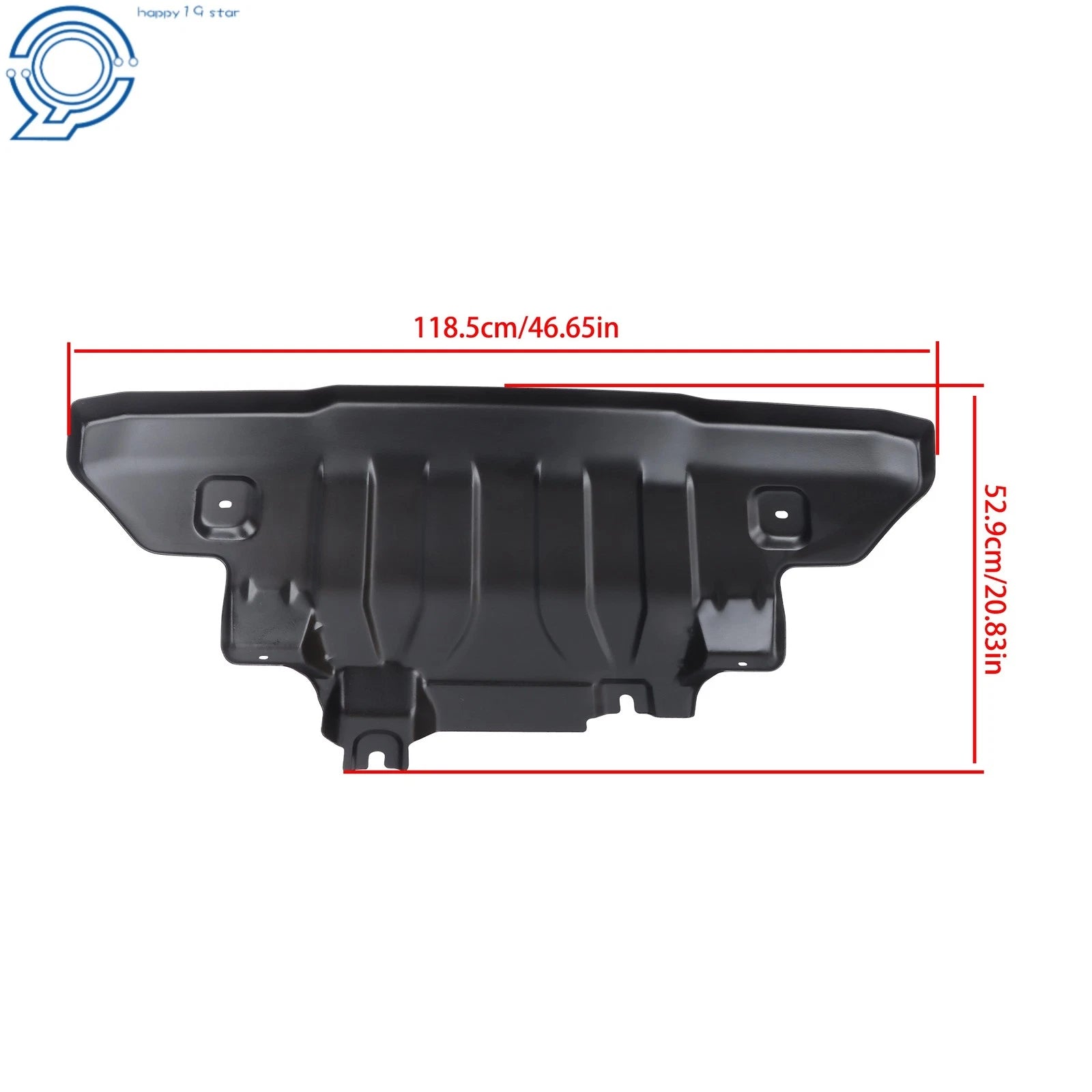 Front Bumper Skid Plate for Ford Bronco (2021–2023) Steel
