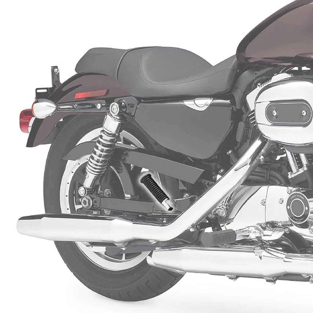 Rear Passenger Foot Pegs for Harley Sportster Iron XL1200 883 (2009–2013)