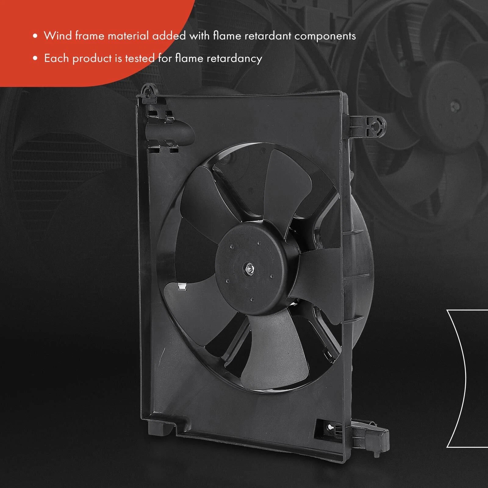 Cooling Fan Assembly with Shroud for Chevrolet Aveo (2004-2008)
