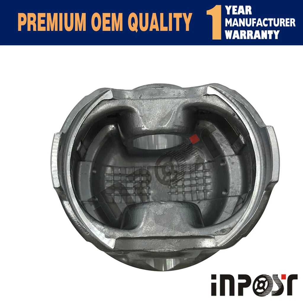 Set of Piston STD for Kubota Z602 D902 (Oil Ring 3mm)