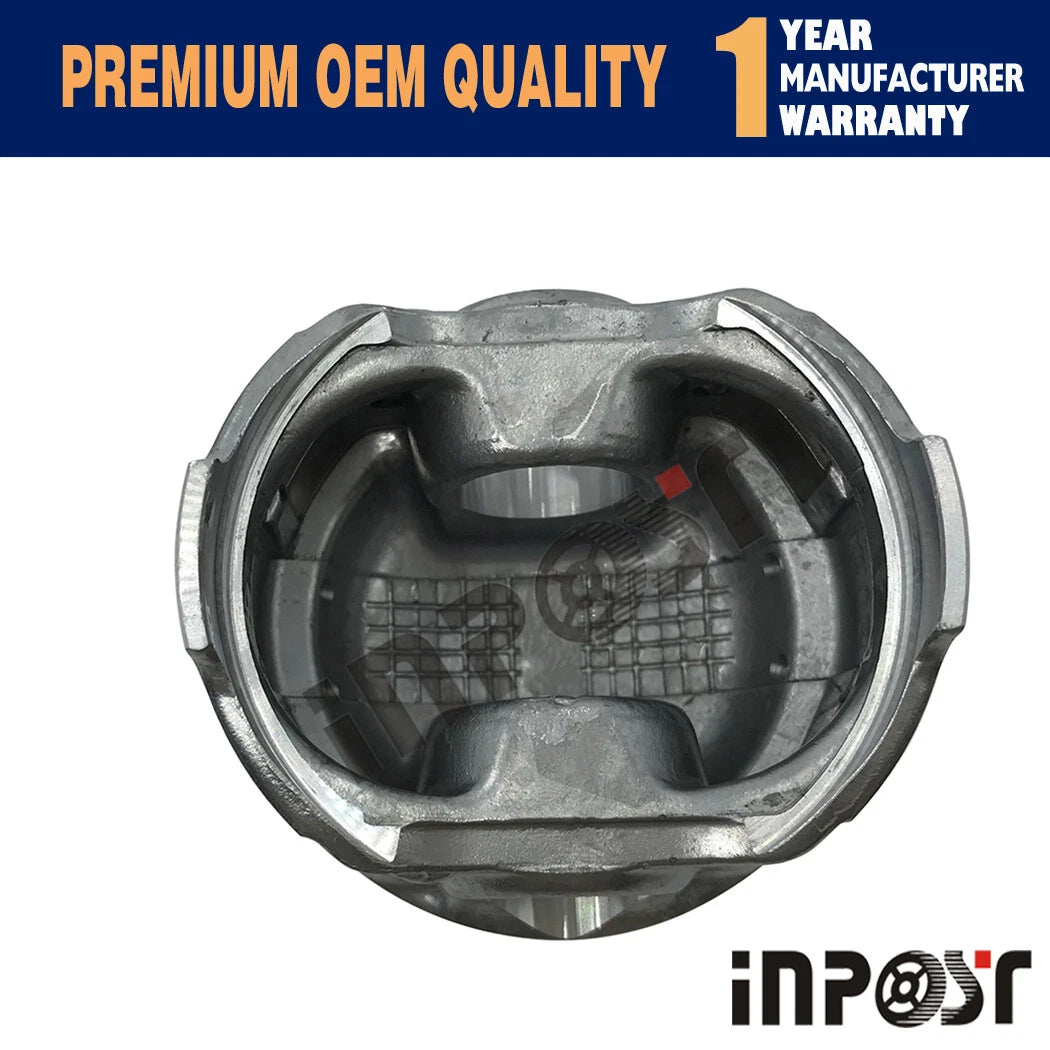 Set of Piston STD for Kubota Z602 D902 (Oil Ring 3mm)