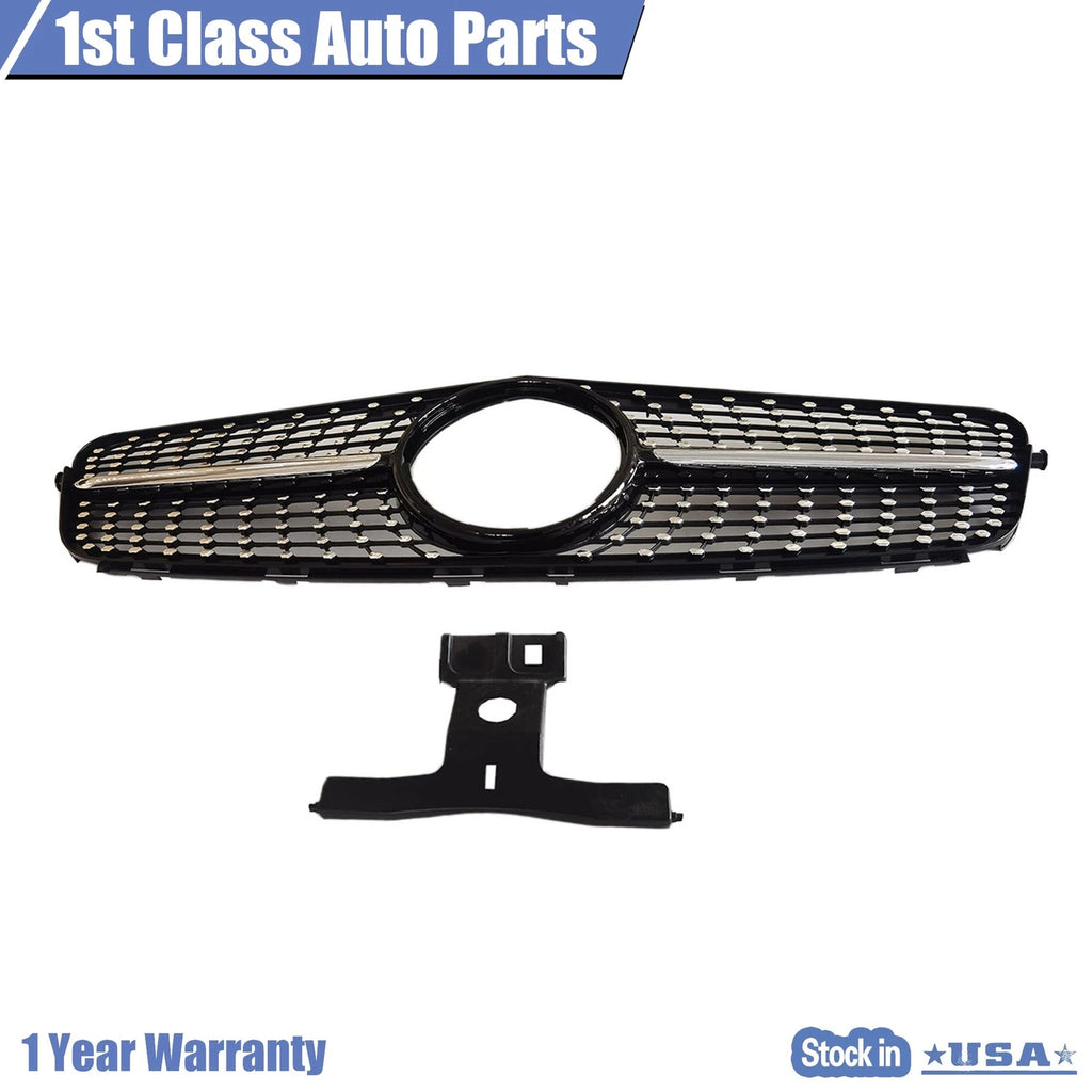 Chrome Grille for Mercedes C-Class W204 (2008–2014)