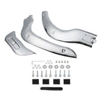 Chrome Windshield Trim Kit for Harley Road Glide (2004–2013)