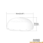10" Batwing Windshield for Harley Electra Glide, Road King, Street Glide