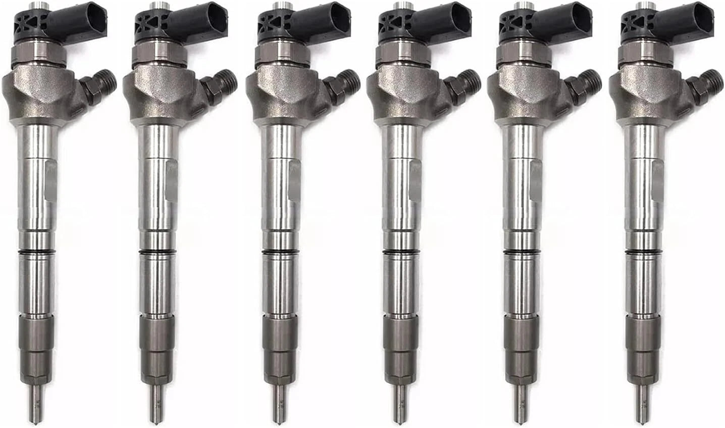 Set of 6 Fuel Injectors 0445110740 A4000700187 MX909965 for Mitsubishi